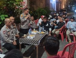 Kapolsek TamboraBersinergi Ngopi Kamtibmas bersama Warga Masyarakat dan Para Tokoh Duri Utara