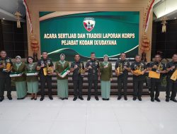 Pejabat Utama Kodam Udayana Diganti