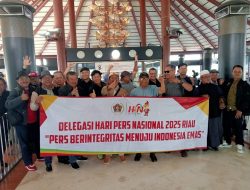 Rombongan Pengurus PWI Pusat dan Tokoh Pers Nasional Tiba di HPN 2025 Riau