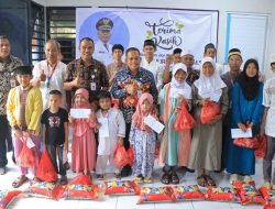 Sambut Malam Nisfu Syaban, Dr. Nurdin Silaturahmi dan Berbagi Bersama Anak Yatim