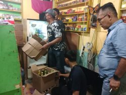 Jelang Ramadhan 1446 H/2025 Polsek Benda Melaksanakan Kegiatan Razia Miras